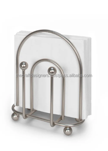 Porte-serviettes nickelé bonne qualité porte-serviettes en tissu pour hôtels et restaurants accessoires de table prix bon marché - Product Image 2