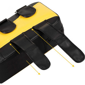 Protège-tibias en cuir PU léger pour l'entraînement de boxe – Protège-tibias en cuir PU légers, durables, respirants et écologiques - Product Image 2
