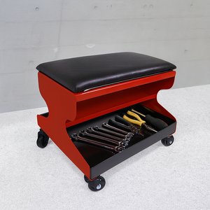 Rolling Creeper Stool with <b>Storage</b> Drawer Padded <b>Seat</b> Heavy Duty Garage Mechanic <b>Seat</b> 4 Swivel Casters GAPGAR021 - Product Image 3