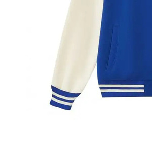 Varsity Jacket Modern <b>Athletic</b> Bomber Jacket Custom Logo Streetwear OEM Factory Production Supplier Direct - Product Image 6