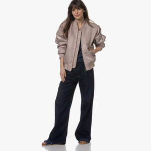 Oversized Clothing Custom Made Bomber Jacket Classic Design Wholesale Price Autumn Fashion Bomber Jackets <b>Ladies</b> - Product Image 1