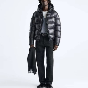 แจ็กเก็ตผู้ชายทรงสลิมฟิตแจ็กเก็ตทรงพอดีตัวสำหรับฤดูหนาวใส่สบายและระบายอากาศได้ดีดีไซน์ใหม่ - Product Image 5