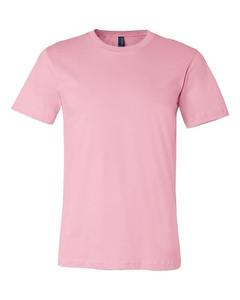 T-shirt vierge premium en maille douce à col rond et manches courtes, coupe classique, pour impression de marque personnalisée, vente en gros - Product Image 3