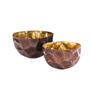 Bol à chocolat en fer martelé, design dernier cri, qualité supérieure, couleur noire, pour servir des fruits et des desserts, par Home Arts - Product Image 3