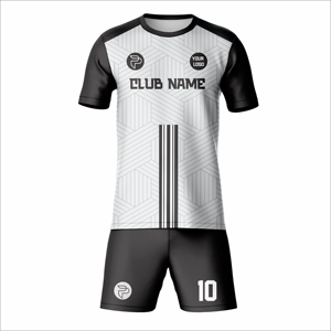 2026 Premium Custom Printed Soccer Jersey Set Football Team Uniform Quick Dry Breathable Moisture-Wicking Polyester Sportswear - Product Image 2