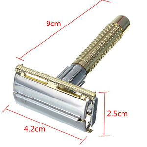 Rasoir de sécurité professionnel à double lame avec lame de rechange gratuite, écologique, en nylon, prise EU, pour le visage, le corps, les aisselles et les doigts - Product Image 6