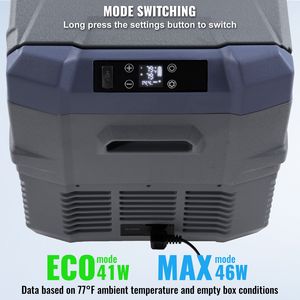 Frigorifero Portatile per Auto a Doppia Zona 32L, 12/24V DC, Gamma Regolabile 4-68°F, Modello Ace 220V 12 Volt, Congelatore - Product Image 5
