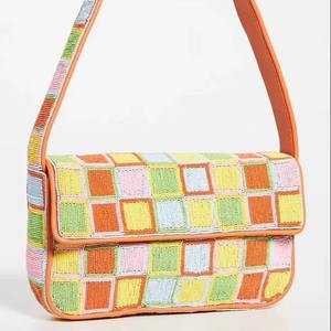 Sac à main pour femmes en résine perlée fait main TCE |   Portefeuille artisanal traditionnel pour femmes |   Accessoire de mode ethnique artisanal - Product Image 1