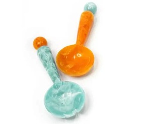 Best Quality Colourful Resin Salad Serving <b>Set</b> Spoon Fork Modern Handmade Eco-Friendly Dishwasher Safe <b>Microwave</b> Oven Safe FAIZA - Product Image 3