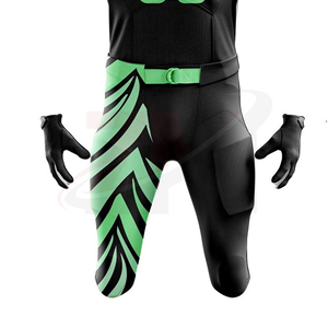 Maillot de football noir et vert pour homme, numéro 50, en polyester respirant, taille adulte, impression par sublimation, tenue d'équipe - Product Image 5