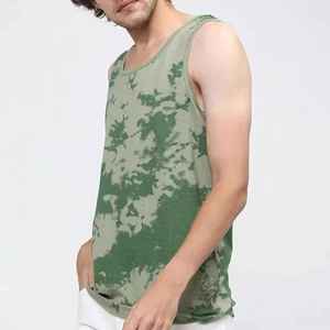 Débardeur Homme Haute Qualité OEM Écologique Séchage Rapide Col Rond Décontracté en Tissu Maille Polyester Respirant Sans Manches pour Entraînement Sportif - Product Image 3