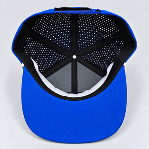 Gorra de Golf Premium Personalizada de 5 Paneles, Corte Láser, Transpirable, con Cierre a Presión, Logotipo de Goma Personalizado, Venta al Por Mayor, Fabricante OEM ODM de Vietnam - Product Image 3