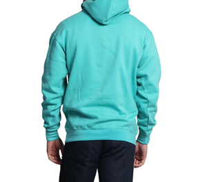 Conjunto de Sudadera con Capucha para Hombre, Color Sólido, Algodón French Terry, Ropa Casual de Otoño, Sudadera con Cierre Completo y Pantalones, Algodón con Spandex - Product Image 4