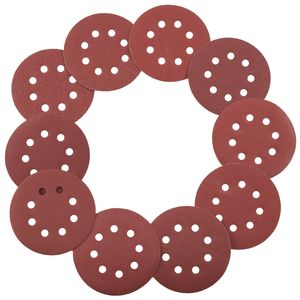 Set di 150 Dischi Abrasivi da 5 Pollici con 8 Fori e Velcro, 10 Grane (60, 80, 100, 120, 150) per Levigatrice Orbitale - Product Image 3