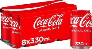Coca Cola Original Taste <b>Soft</b> <b>Drink</b> 330ml Can Carbonated Beverage Refreshing Soda Wholesale Bulk Export Supplier Deal Hot Offer! - Product Image 2