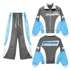 Conjunto Cortavientos Bordado, Ropa de Diseñador, Conjunto Deportivo, Chándal Personalizado, Chándal de Nailon, Conjuntos Unisex - Product Image 4