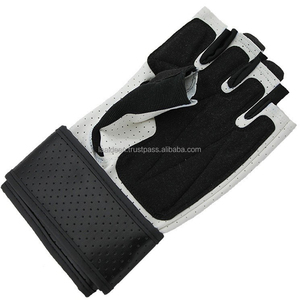 Équipement de Fitness élégant, gymnastique, entraînement, demi-doigt, gants d'haltérophilie pour hommes et femmes, Logo personnalisé couleur - Product Image 4