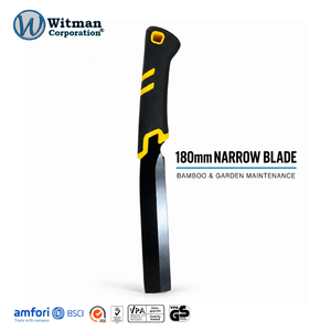 Hacha de Jardín GETTA TOOLS de 180 mm, Hoja Estrecha de Acero Aleado con Doble Bisel para Podar Bambú y Cortar Madera de Forma Controlada - Product Image 1