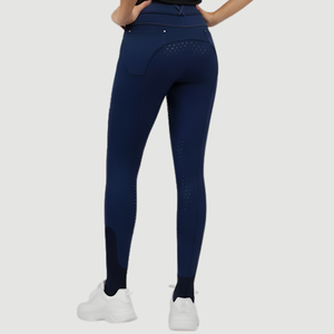 Pantalon d'équitation technique Azure Core Full-Seat - Product Image 1