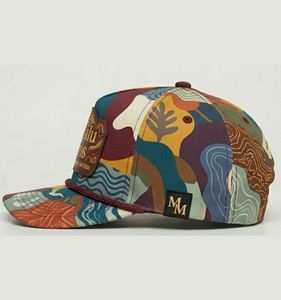 Embroidered <b>Snapback</b> <b>Cap</b> Unisex 6 Panel Canvas Adjustable Baseball Hat Casual Streetwear Multicolor Pattern custom - Product Image 3