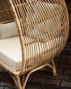 Best Quality Backrest Rattan <b>Egg</b> <b>Chair</b> Round Rattan Relaxation <b>Chair</b> <b>Outdoor</b> Living Room Hotel Best Price in Vietnam - Product Image 4