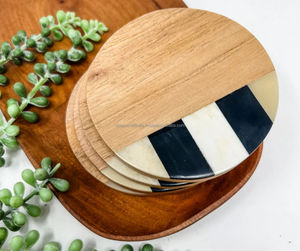 Posavasos de Madera Personalizados Ideales para Promocionar Marcas y Regalos Promocionales para Artículos del Hogar Modernos - Product Image 5