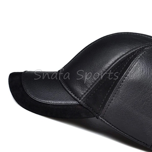 Gorras de Béisbol de Cuero Genuino de Alta Calidad a Precio Económico, Diseño Personalizado, de Cuero Vacuno Genuino para Hombres y Mujeres - Product Image 6