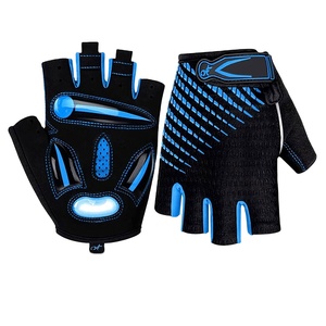ถุงมือปั่นจักรยานครึ่งนิ้วถุงมือปั่นจักรยานสำหรับฤดูร้อนอุปกรณ์กีฬาผลิตตามสั่ง - Product Image 1
