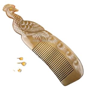 Peine de pelo con mango de madera hecho a mano de arce para uso en Salón de la India, peine de madera al por mayor para uso comercial en venta en - Product Image 6