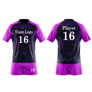 Maillot de rugby pour homme, design optimal, robuste, classique, manches longues, vêtements d'équipe, haute performance, respirant, directement de l'usine - Product Image 5