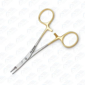 คีมจับเข็มสำหรับห้องผ่าตัด ทำจากพลาสติกและเหล็ก ยี่ห้อ Olsen Hegar พร้อมหัวทังสเตนคาร์ไบด์ - Product Image 4