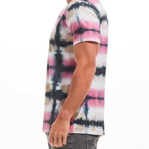 Camiseta para hombre de estilo holgado y ligero, multicolor, para lugares públicos de EE. UU. y Europa, talla grande. - Product Image 3