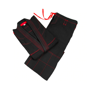 Traje de BJJ de Algodón Premium con Costuras Reforzadas, Gi Tradicional de Artes Marciales, Secado Rápido Frontal, Transpirable y Duradero para Avanzados 2026 - Product Image 2