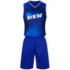 Ensemble d'uniformes de basketball d'hiver personnalisés pour équipes, maillots réversibles avec logo frontal pour clubs adultes, anti-bactérien - Product Image 3