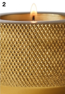 METAL WAVE Royal <b>Touch</b> Elegant Cylindrical Metal Plated Handmade Durable Matte Customizable Tea <b>Light</b> Candle Holder Home - Product Image 3