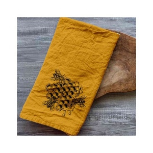 Custom Made <b>Microfiber</b> Cartoon Dishcloth Kitchen <b>Towels</b> Stylish White Orange Embroidery Highly Absorbent Reusable Travel - Product Image 4