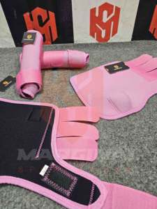 Protège-jambes d'équitation pour chevaux, protection des tendons, entraînement, saut d'obstacles, absorption des chocs, respirant, léger - Product Image 6