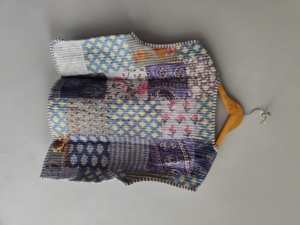 Chaleco Bohemio de Algodón con Estampado Floral para Mujer, Cuello Mandarín, Sin Mangas, Acolchado, Transpirable, Ecológico, con Bolsillos, Prenda Exterior, Regalo - Product Image 6