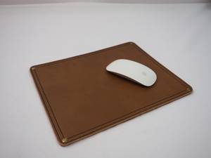 Alfombrilla de Ratón de Cuero Genuino de Lujo, Alfombrilla de Escritorio Ejecutiva, Alfombrilla de Ratón de Cuero Vacuno con Logotipo Personalizado para Regalo Corporativo LMP-0021 - Product Image 4