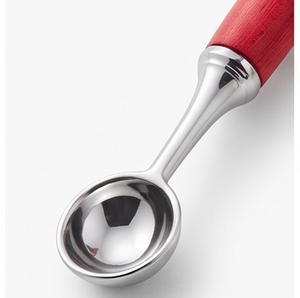 Ensemble de 4 cuillères à mesurer avec manches en bois rouge, en acier inoxydable, écologiques, outils de cuisine pour la pâtisserie, la cuisine, le thé et l'usage domestique - Product Image 2