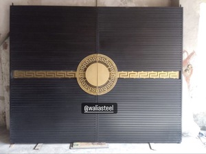 Portail moderne en aluminium, portail d'entrée contemporain en métal, portail extérieur décoratif sur mesure, portail de villa, portail résidentiel et hôtelier - Product Image 2