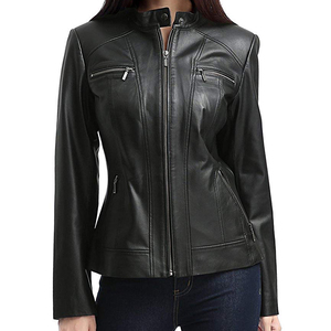 Chaqueta de Cuero y Lona de Piel de Vaca para Hombre, Resistente al Viento e Impermeable, de Alta Calidad, Estilo Vintage, con Logotipo Personalizado, Lavada - Product Image 1