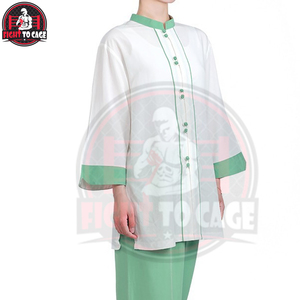 บริการ OEM ODM ชุดฝึกศิลปะการต่อสู้รุ่นใหม่ทันสมัย คุณภาพคลาสสิก สไตล์ล่าสุด ชุดกังฟูสำหรับผู้หญิง - Product Image 5