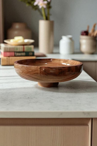 Tazón de Madera Personalizado, Tazón para Servir Hecho a Mano, Natural, para el Hogar, Hoteles, Restaurantes y Servicios de Catering - Product Image 2