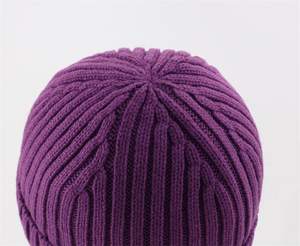 Wholesale Unisex Knitted Winter <b>Beanies</b> Custom Label Design Top Selling <b>Streetwear</b> Winter <b>Beanies</b> - Product Image 5