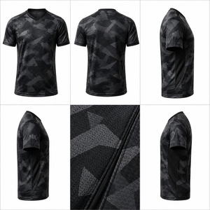 Camiseta de Fútbol Personalizada Sublimada, Transpirable y Ecológica de Manga Corta - Diseño de Alta Calidad 100% Poliéster de Secado Rápido para Hombre - Product Image 6