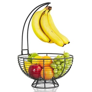 Metal Fruit Basket With Open Wire Bowl Construction For Improved Produce Freshness And Organization - Product Image 5