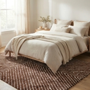 Alfombras Modernas de Bucle Personalizadas con Diseño Bordado y Tufting a Mano, Venta al por Mayor, Mejor Precio, Proveedor de Fábrica, Exportaciones - Product Image 4
