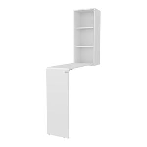 Mesa Plegable Blanca con Almacenamiento para Organización del Hogar - Product Image 3