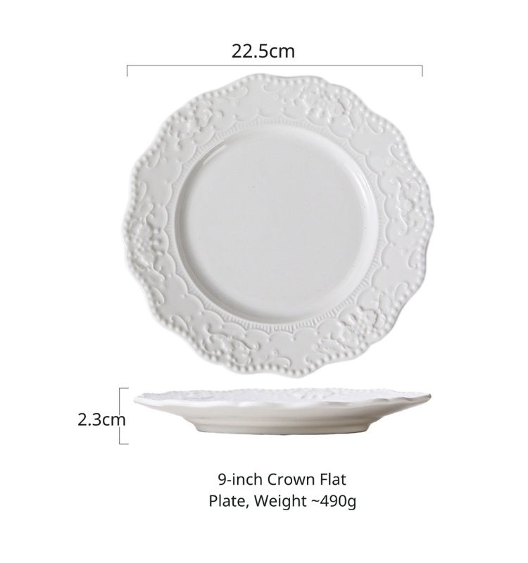 9' plate